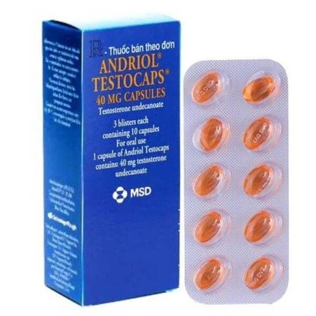 Andriol Testocaps Capsules In Pakistan