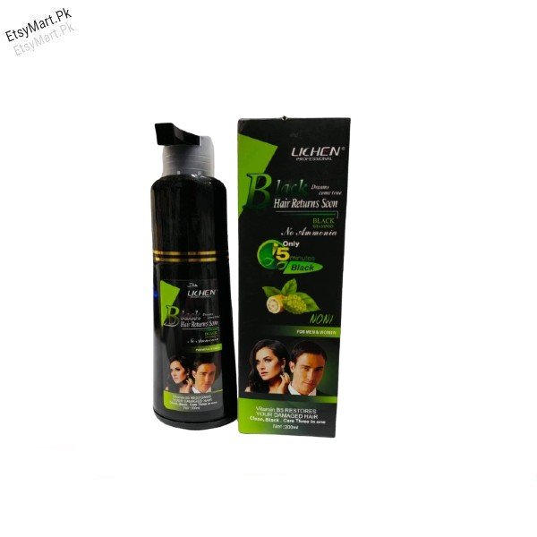 Lichen Black Hair Color Shampoo Price In Pakistan