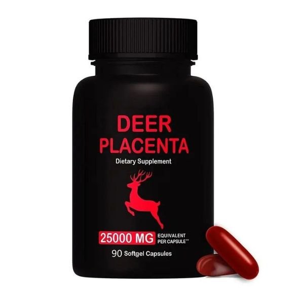 Deer Placenta Softgel Capsules Anti Aging Capsules In Pakistan