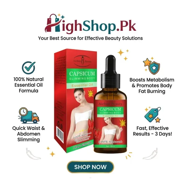 Aichun Beauty Capsicum Slimming Body Essential Oil 30Ml
