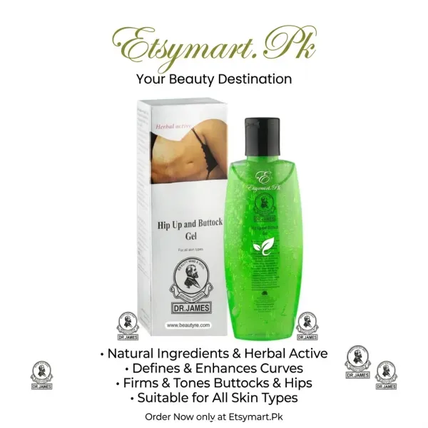 Dr James Hip Up And Buttock Gel In Pakistan - Dr. James Hip Up Gel 100% Herbal Original Price In Pakistan