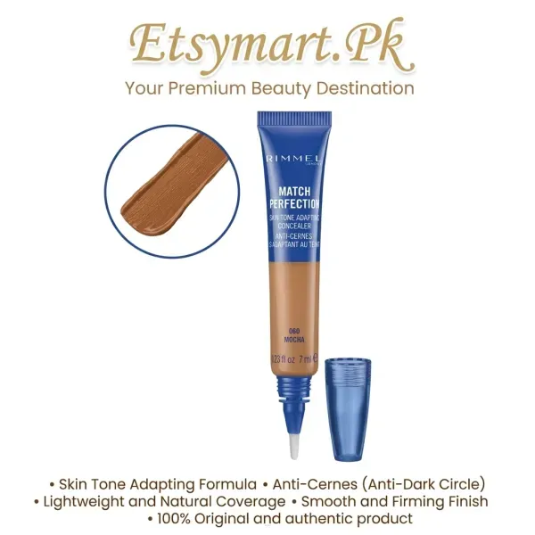 Rimmel Match Perfection Skin Tone Adapting Concealer