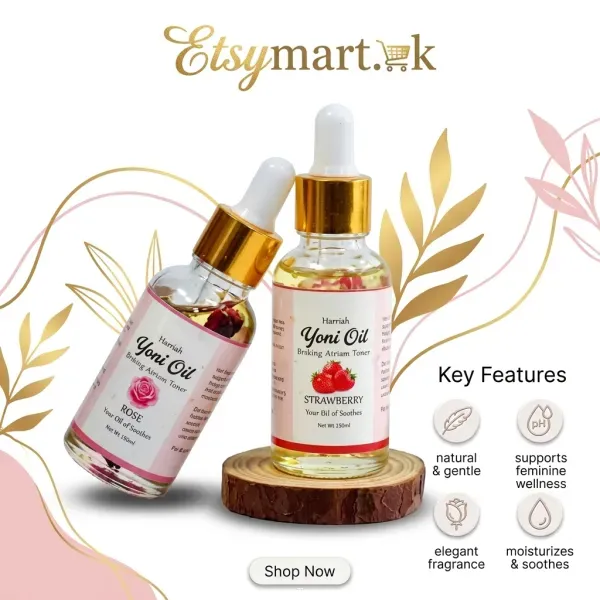 Rose & Strawberry Yoni Oil
