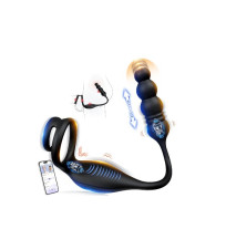 Prostate Massager Vibrating Cock Ring Anal Plug  in Pakistan