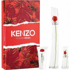 Kenzo Flower By Kenzo Set Eau De Parfum, 100Ml + Eau De Parfum, 15Ml + Body Milk, 75Ml In Pakistan